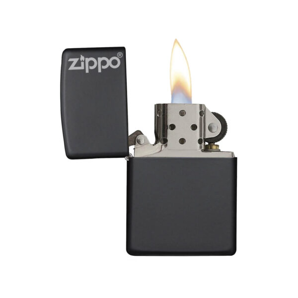 encendedor negro mate - ZIPPO