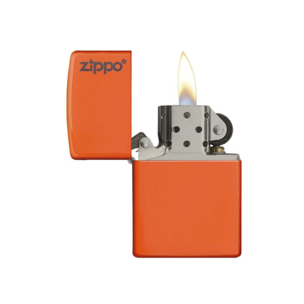 encendedor naranja - ZIPPO