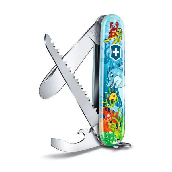 My First Victorinox | Herramienta para Niños, Dolphin – 0.2373.E1 - Imagen 2