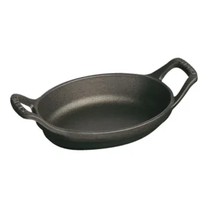 MINI PLATO | Ovalado, Negro 15 cm - 40509-546