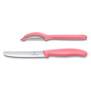 Swiss Classic | Juego Cuchillo y Pelador, Rojo – 6.7116.21L12