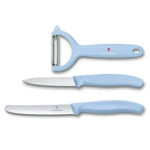 Swiss Classic | Juego de Cuchillos para Pelar con Pelador de Kiwis - 6.7116.33L22