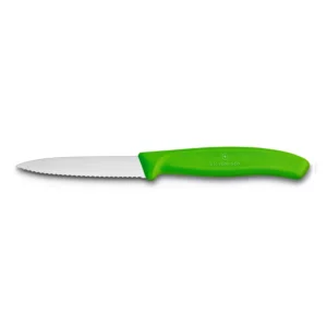 Swiss Classic Verde | Cuchillo Mondador, Dentado 8 cm - 6.7633