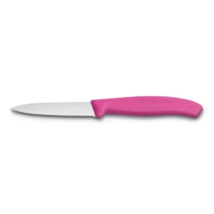 Swiss Classic Rosa | Cuchillo Mondador, Dentado 8 cm - 6.7636.L115