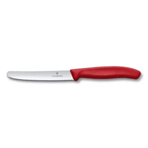 Swiss Classic Rojo | Cuchillo de Mesa Filo Dentado 11 cm - 6.7831