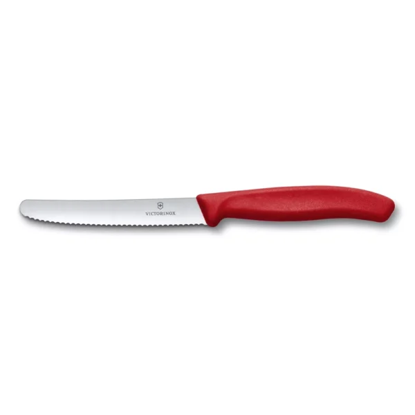 Swiss Classic Rojo | Cuchillo de Mesa Filo Dentado 11 cm - 6.7831