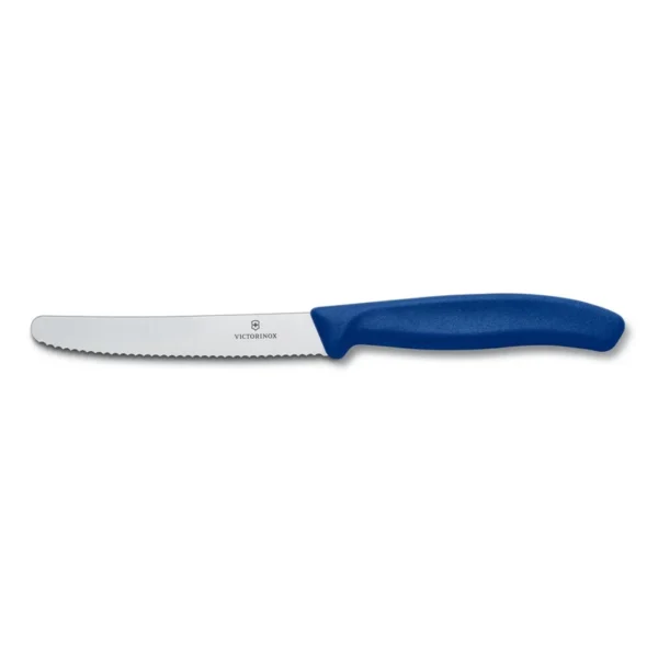 Swiss Classic Azul | Cuchillo de Mesa Filo Dentado 11 cm - 6.7832
