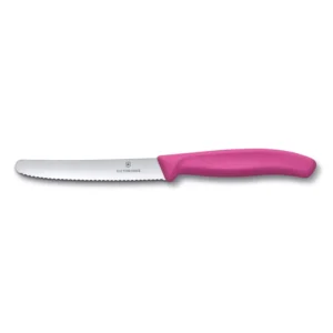 Swiss Classic Rosa | Cuchillo de Mesa Filo dentado 11 cm - 6.7836.L115