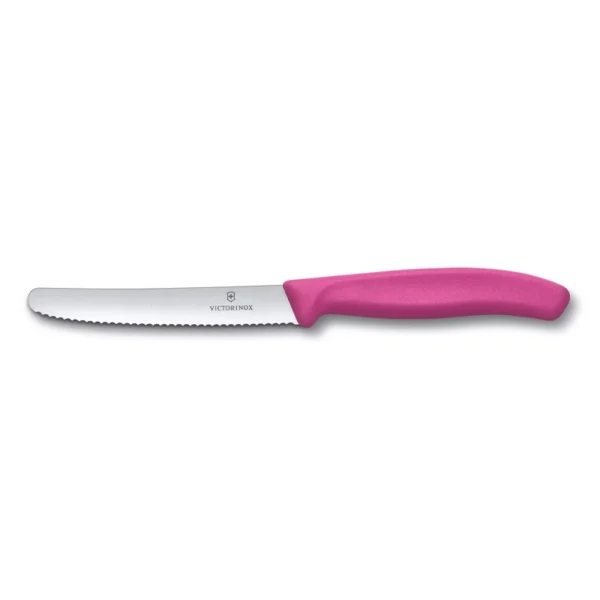 Swiss Classic Rosa | Cuchillo de Mesa Filo dentado 11 cm - 6.7836.L115