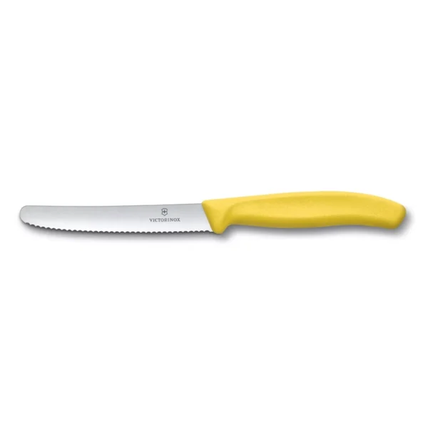 Swiss Classic Amarillo | Cuchillo de Mesa Filo dentado 11 cm - 6.7836.L118