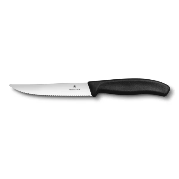Swiss Classic | Cuchillo para Bistec Gourmet, Negro - 6.7933.12
