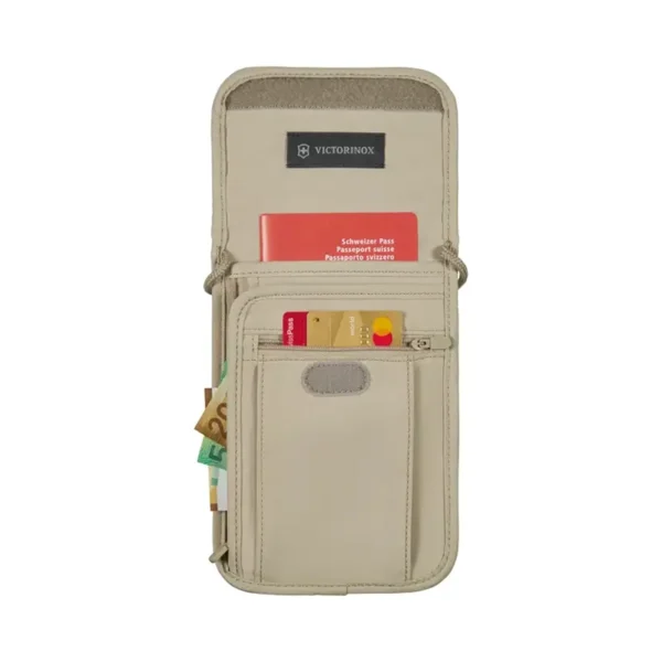 Bolso de Seguridad | Deluxe Security Pouch con protección RFID, Café - 610604 - Imagen 2