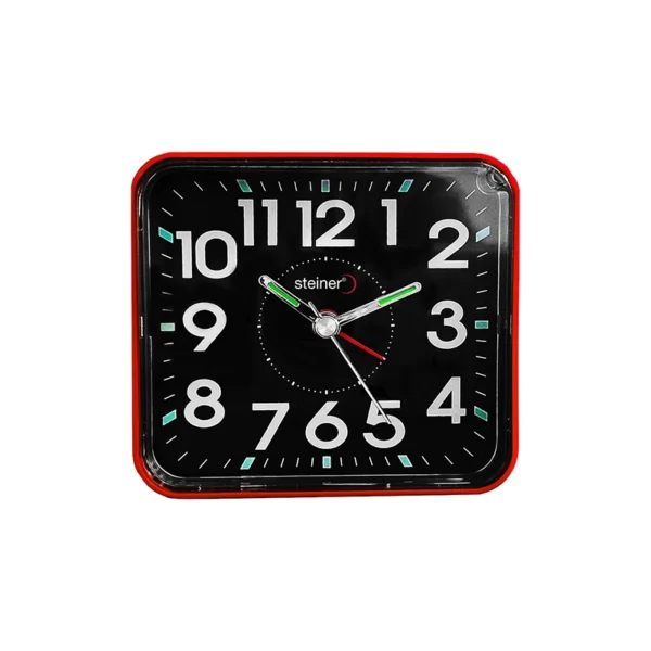 Reloj Despertador | Análogo, Rojo - BM09401RD