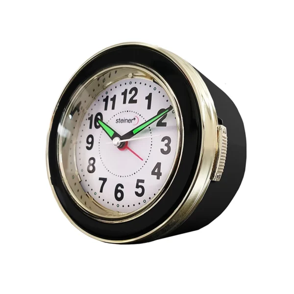 Reloj Despertador | Análogo Circular, Negro - ML10001BK - Imagen 2
