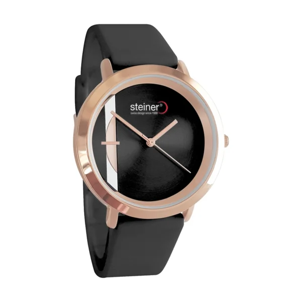 Reloj Dama | Análogo, Oro Rosa/ Negro Ø 39 mm - ST22762WQ - Imagen 2