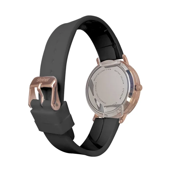 Reloj Dama | Análogo, Oro Rosa/ Negro Ø 39 mm - ST22762WQ - Imagen 3