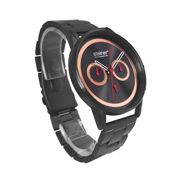 Reloj Caballero | Análogo con Cronógrafo, Oro Rosa Ø 43 mm – ST23100ME - Imagen 2