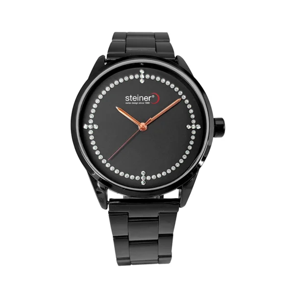 Reloj Dama | Análogo, Negro Ø 38 mm - ST23122ME