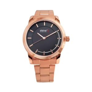 Reloj Dama | Análogo, Oro Rosa / Negro Ø 38 mm - ST23135ME
