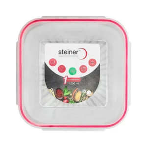 Contenedor Cuadrado | 1 pieza,1200 ml - ST3013