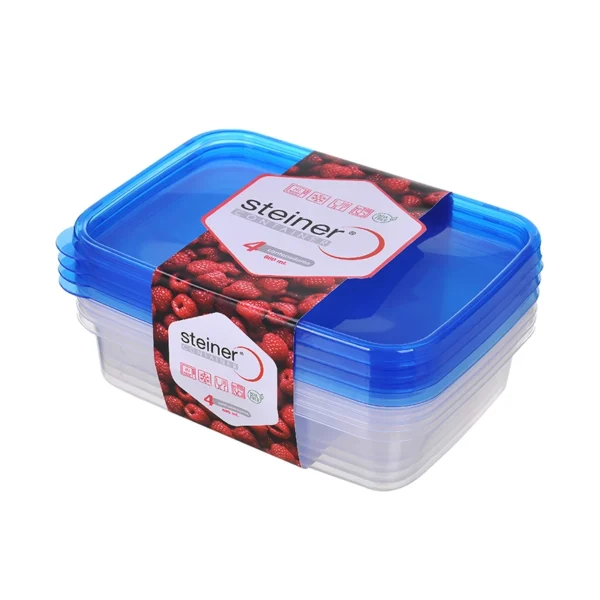 Conjunto de Contenedores | 4 piezas, 880 ml – ST3022