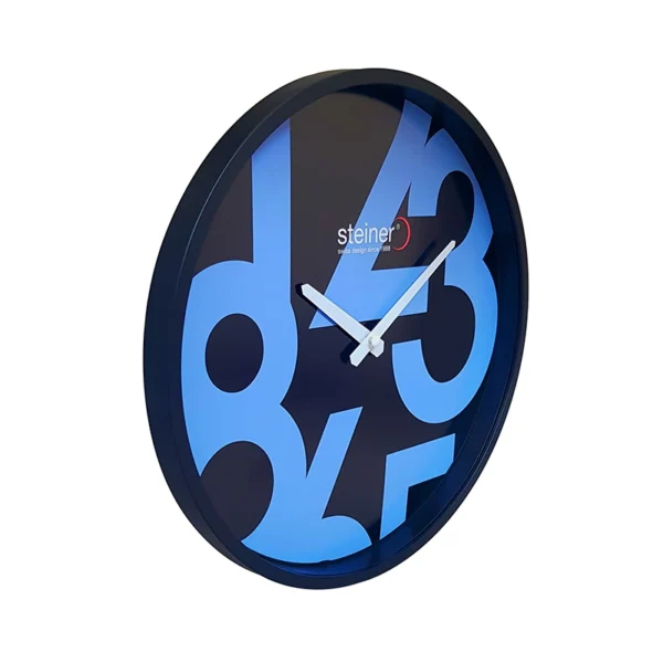 Reloj de Pared | Análogo, Negro / Azul Ø 30 cm - STWA21-3364BK1 - Imagen 2