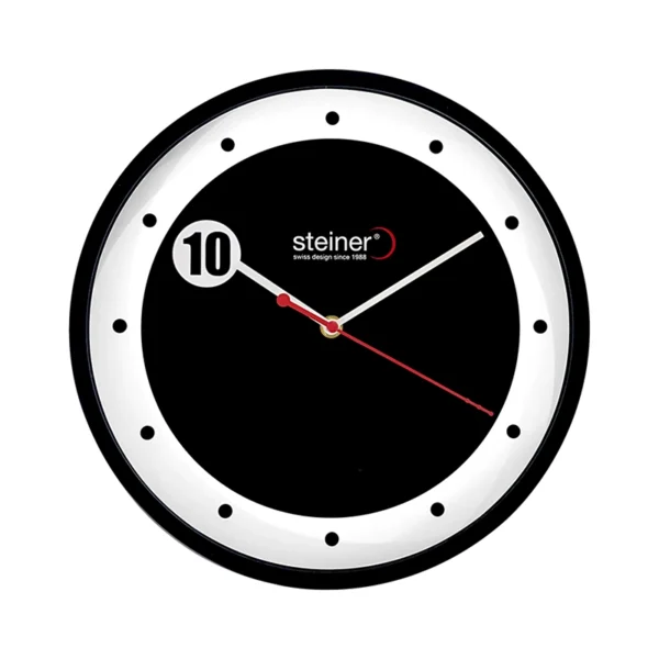 Reloj de Pared | Análogo, Negro Ø 30 cm – STWA22-33251BW