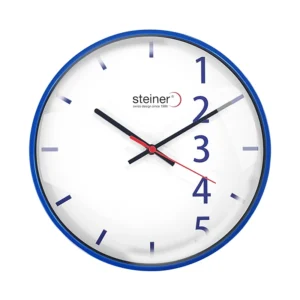 Reloj de Pared | Análogo, Blanco / Azul Ø 30 cm – STWA22-3349BL