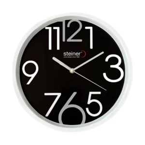 Reloj de Pared | Análogo, Negro Ø 30 cm – STWA23-3152BK-H