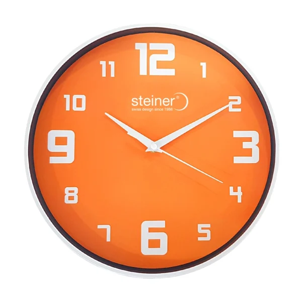 Reloj de Pared | Análogo, Naranja Ø 30 cm - STWA23-3338OR-H
