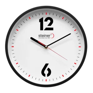 Reloj de Pared | Análogo, Blanco / Negro Ø 30 cm - STWA23-6056C