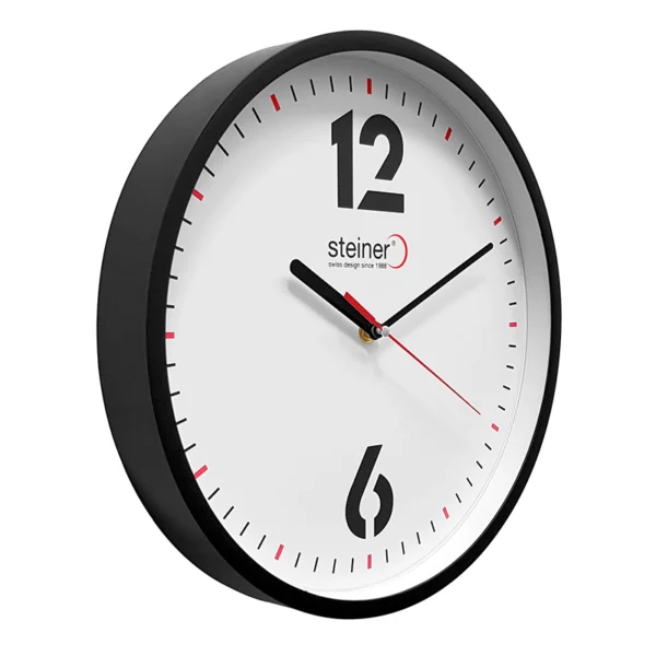 Reloj de Pared | Análogo, Blanco / Negro Ø 30 cm - STWA23-6056C - Imagen 2