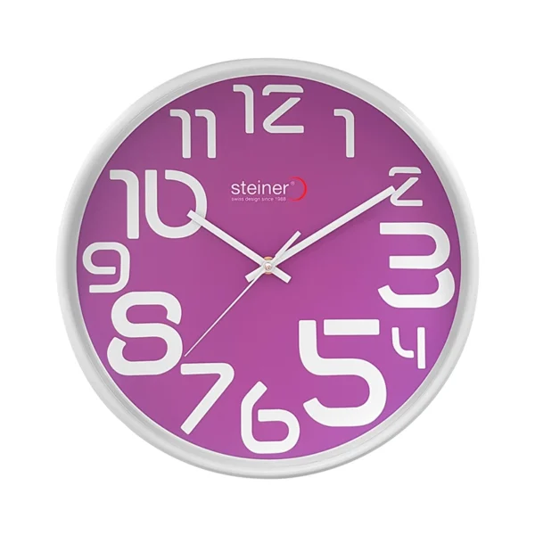 Reloj de Pared | Análogo, Púrpura Ø 31 cm - STWA23-6437WP