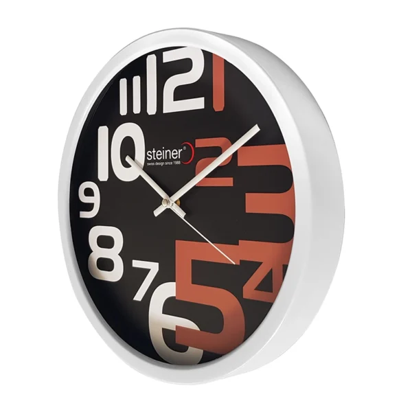 Reloj de Pared | Análogo, Negro / Naranja Ø 30 cm - STWA23-6691NG - Imagen 3
