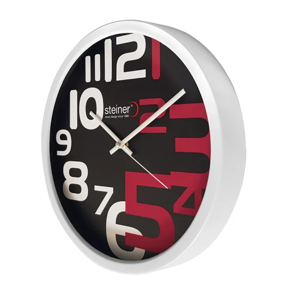 Reloj de Pared | Análogo, Negro / Rojo Ø 30 cm - STWA23-6691RD - Imagen 2