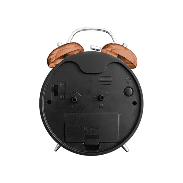 Reloj Despertador | Análogo Campana, Bronce - TB11501BR - Imagen 3