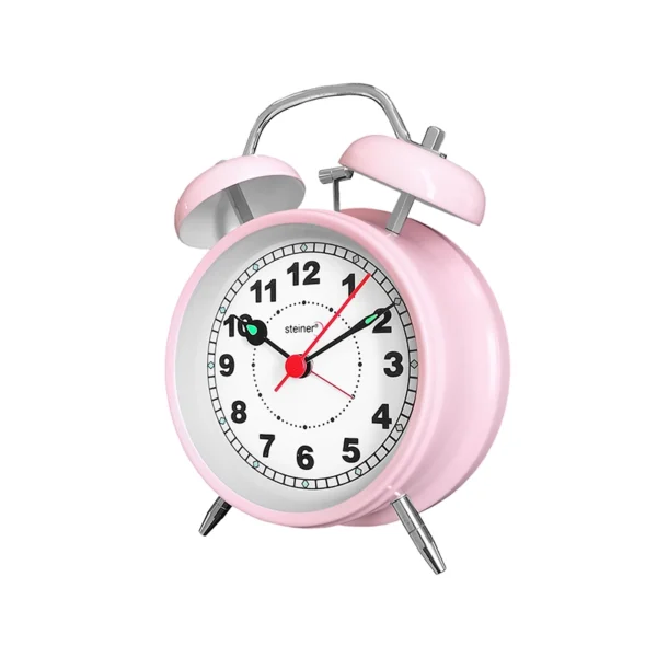 Reloj Despertador | Análogo Campana, Rosa - TB11501PK - Imagen 2