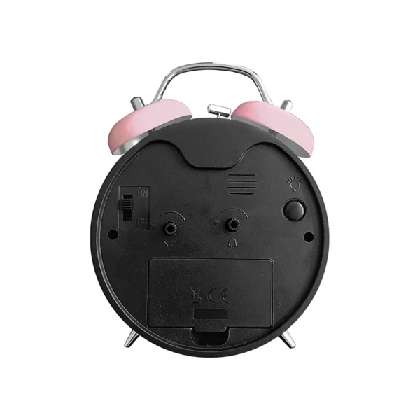Reloj Despertador | Análogo Campana, Rosa - TB11501PK - Imagen 3