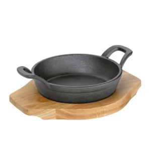 KÜCHENPROFI | Mini bandeja redonda para servir con tabla de madera - 03 0525 10 16