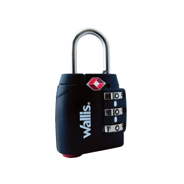 Wallis | Candado De Combinacion TSA Negro - A810321 - Imagen 2