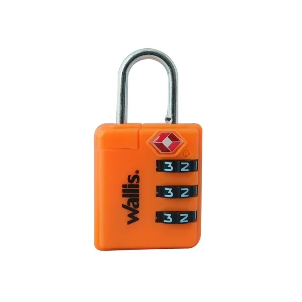 Wallis | Candado de combinacion TSA, color naranja - A810920
