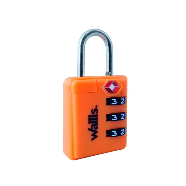 Wallis | Candado de combinacion TSA, color naranja - A810920 - Imagen 2