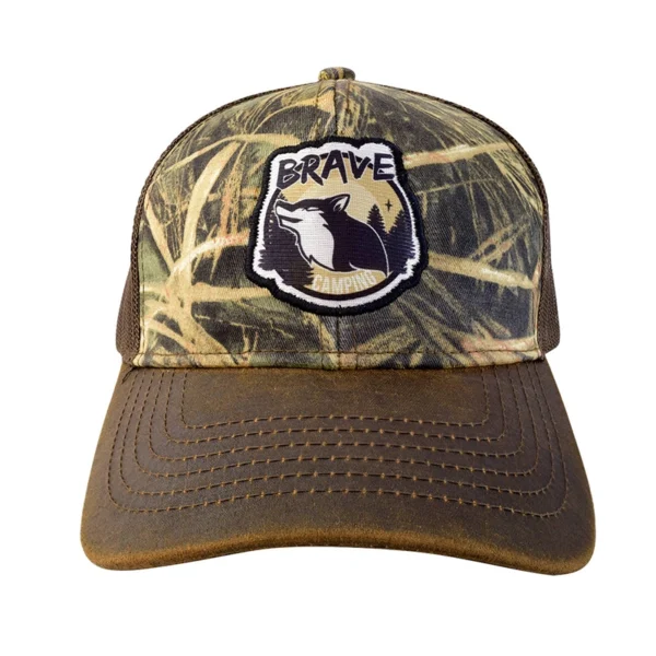 Wallis | Gorra con malla y ajustador, "Brave camping" - C9213166 - Imagen 2