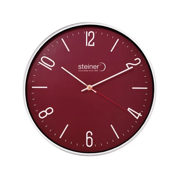 Reloj de Pared | Análogo, Rojo Ø 30 cm – STWA24-3349WN