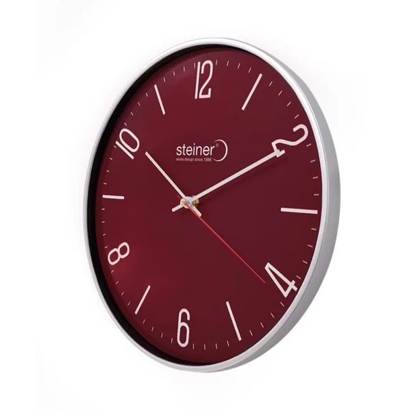 Reloj de Pared | Análogo, Rojo Ø 30 cm – STWA24-3349WN - Imagen 3