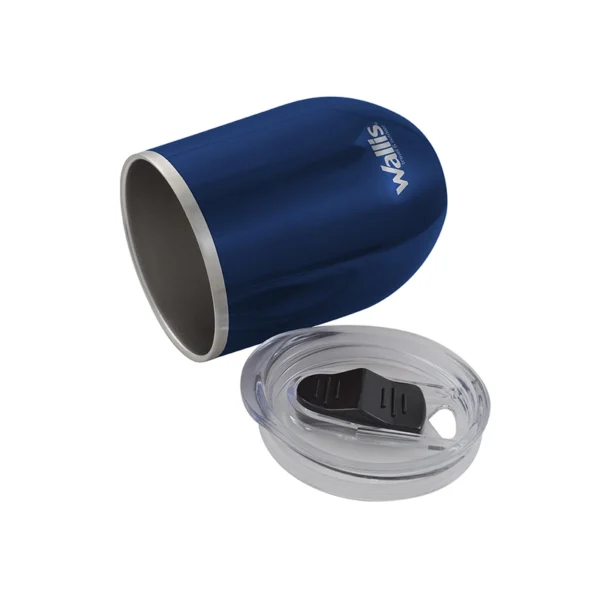 Wallis | Termo con protector deslizante, 350 ml metálico - F2890298 - Imagen 3