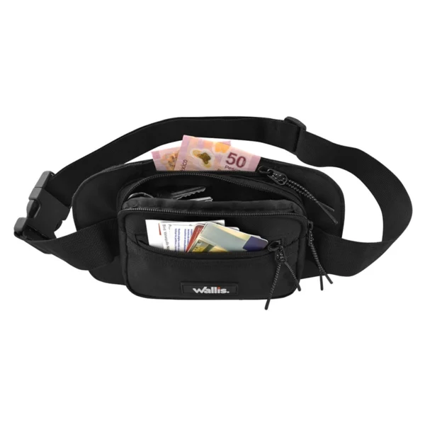 Wallis | Cangurera unisex con varios compartimientos y correa ajustable - K040339 - Imagen 4