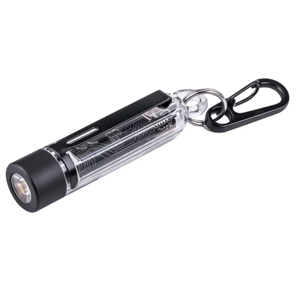 Nextorch | Mini Linterna de luz LED, 700 lúmenes, llavero y cable USB - K40 365UV - Imagen 5