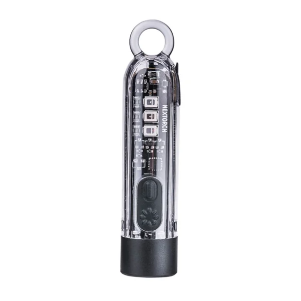 Nextorch | Mini Linterna de luz LED, 700 lúmenes, llavero y cable USB - K40 365UV - Imagen 3
