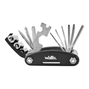 Wallis | Multiherramienta p/mantenimiento, acero inoxidable, mango negro - K900380